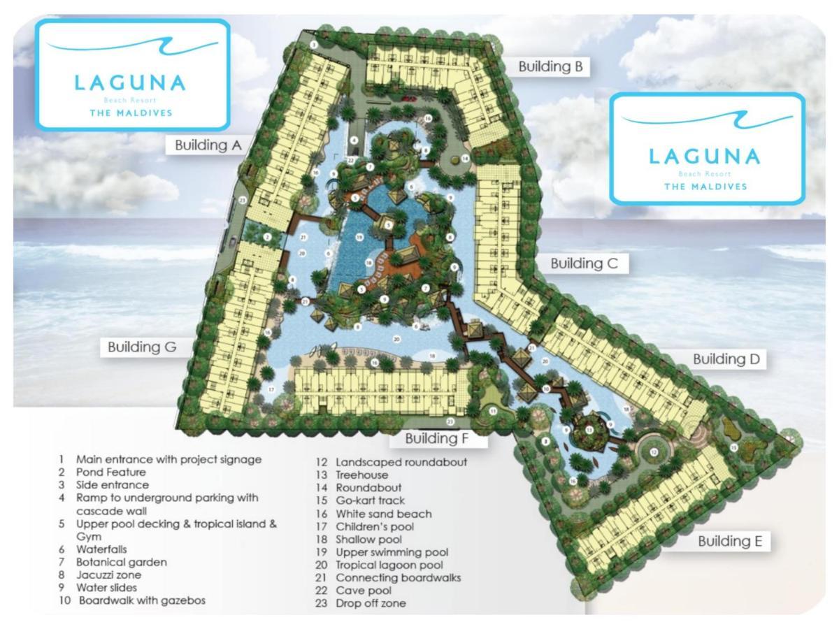 جومتين بيتش Laguna Beach Condo Resort 3 Maldives Pattaya Pool View ลากูน่า บีช คอนโด รีสอร์ต 3 พัทยา المظهر الخارجي الصورة